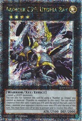 Number C39: Utopia Ray - RA04-EN174 - Quarter Century Secret Rare - 1st Edition